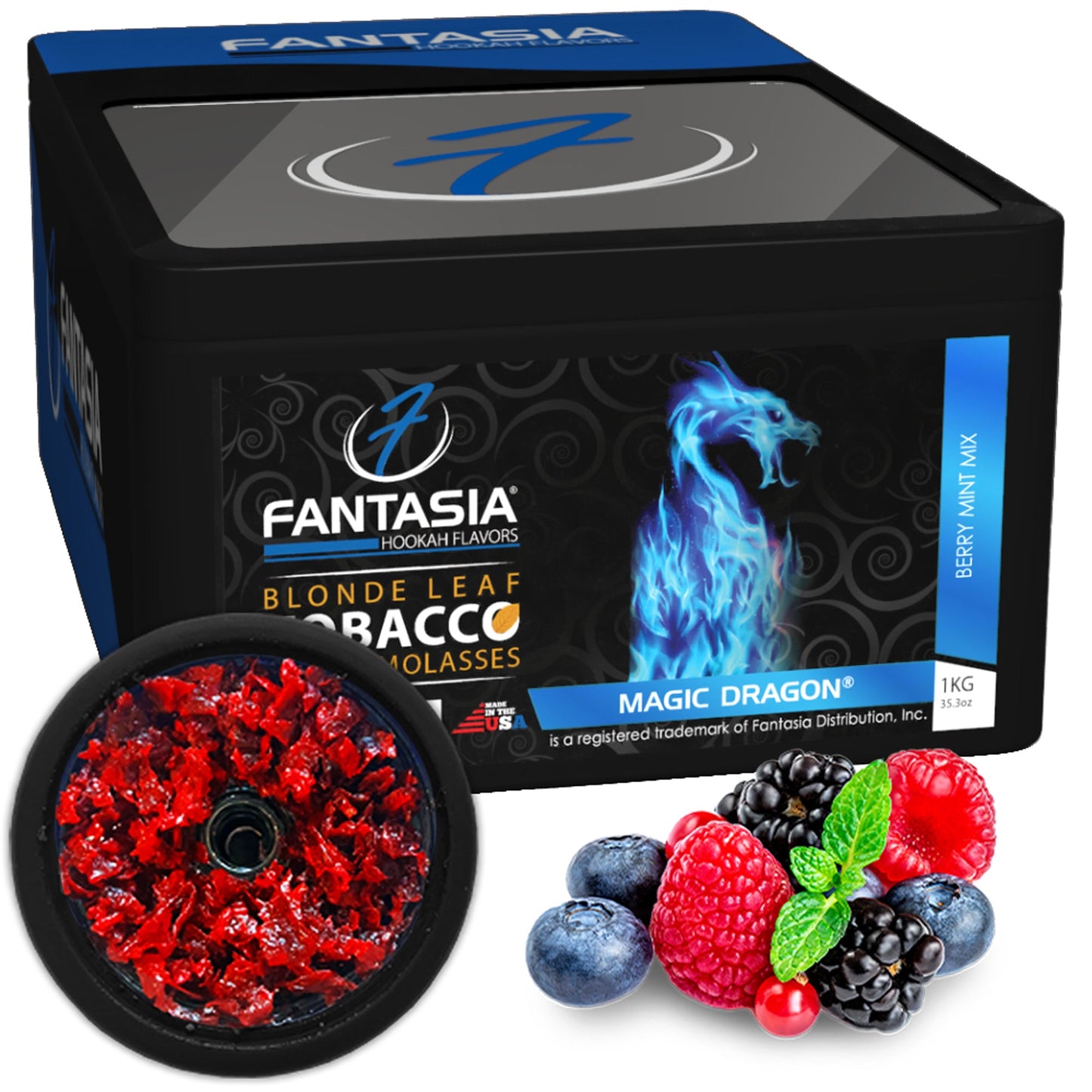 Fantasia Hookah Shisha Tobacco 1KG (1000g) Pack