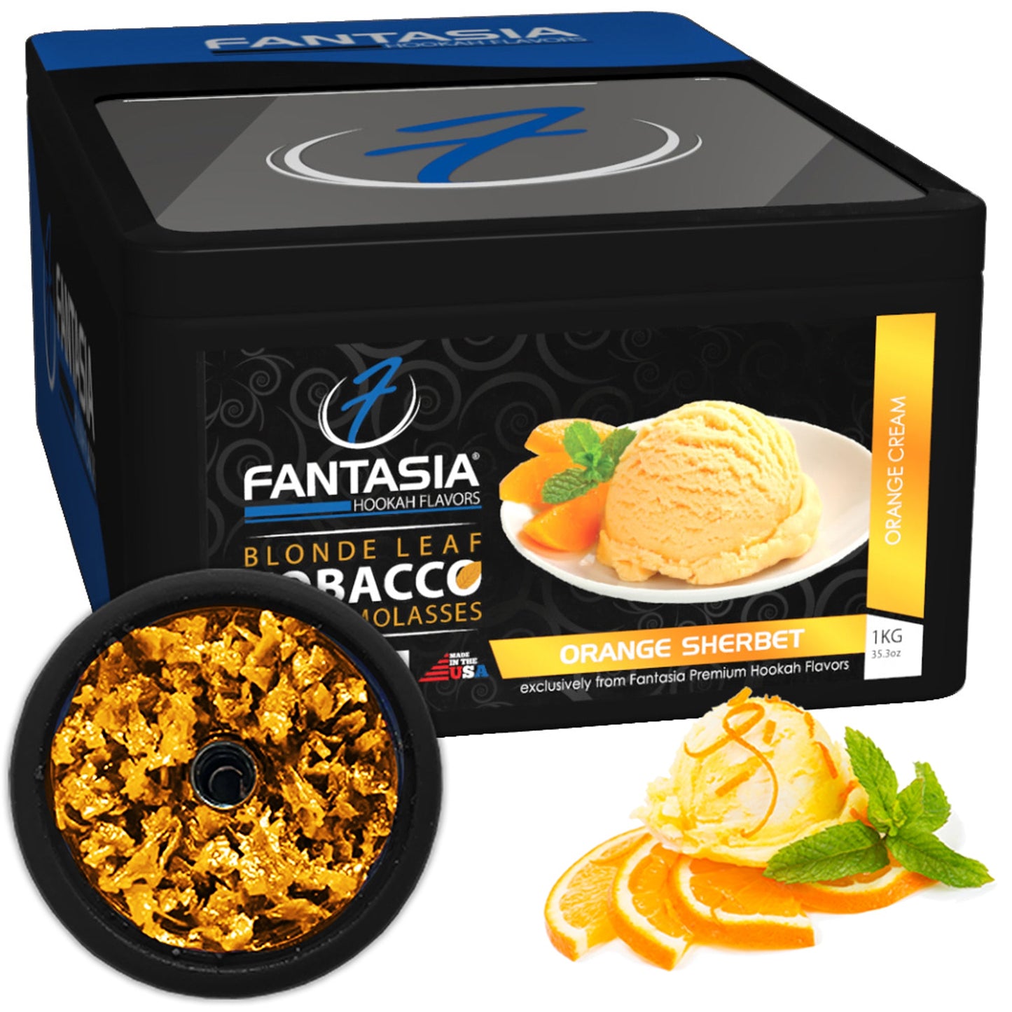 Fantasia Hookah Shisha Tobacco 1KG (1000g) Pack