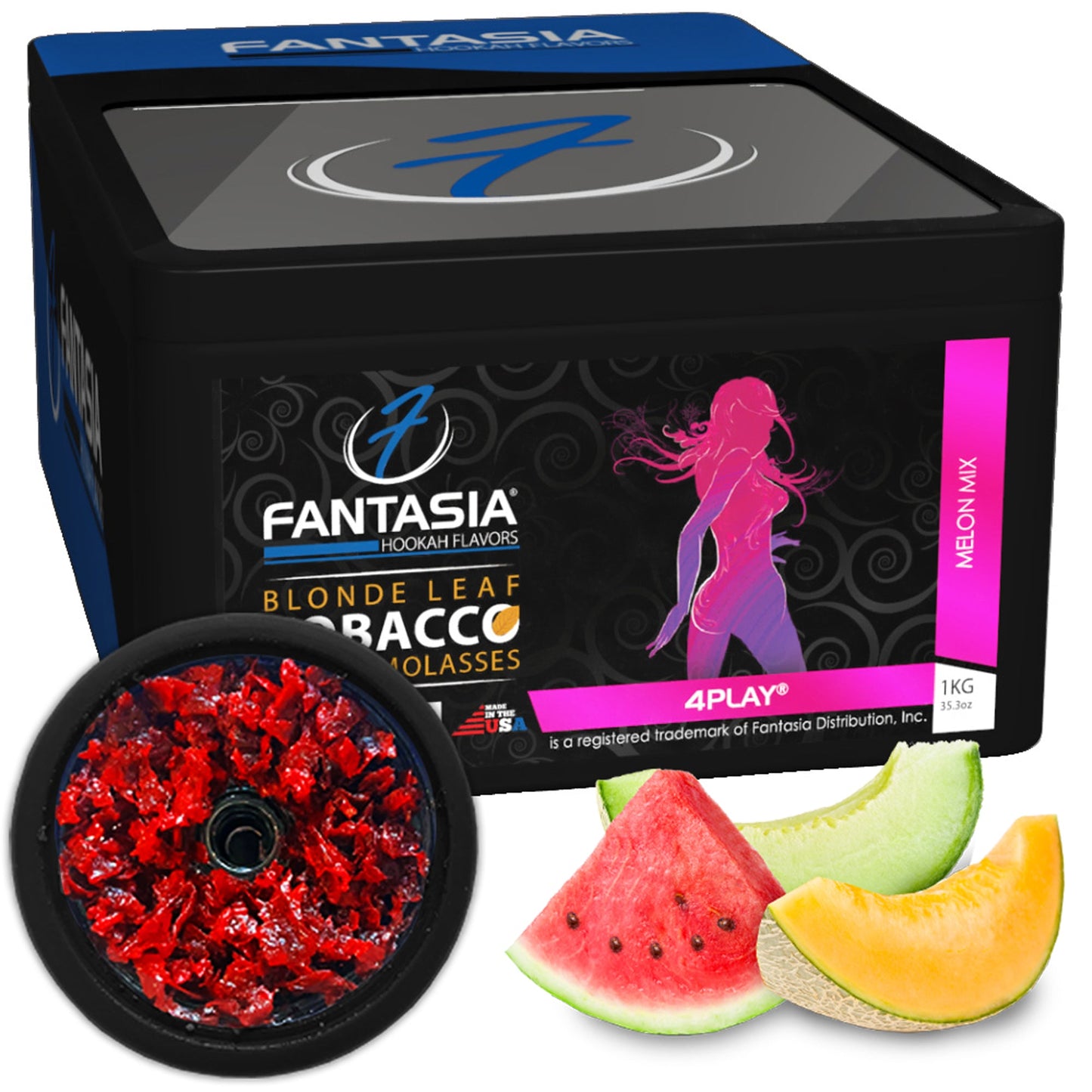 Fantasia Hookah Shisha Tobacco 1KG (1000g) Pack